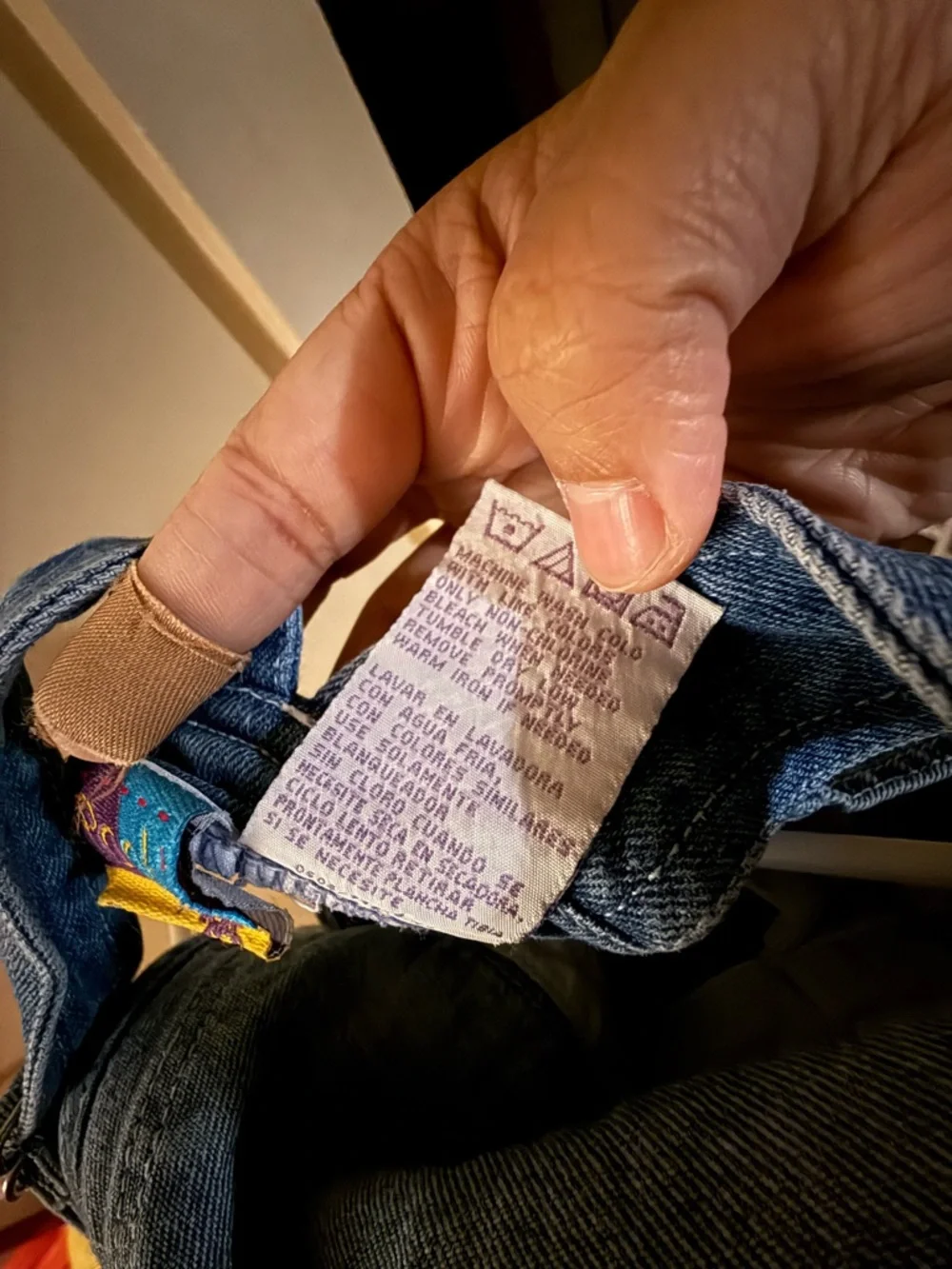 Y2k Disney Winnie the Pooh blue denim overalls